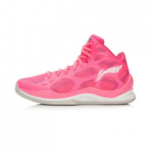 Men's High-Top Basketball Shoes In Pink