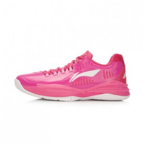 "Storm Camouflage" Man Damping Basketball Shoes In Red